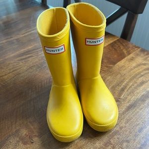 Hunter rain boots